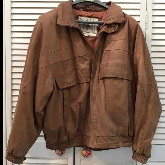 Urban Cowboy Other - 🌿Vintage Men’s 💯 Leather Bomber Jacket